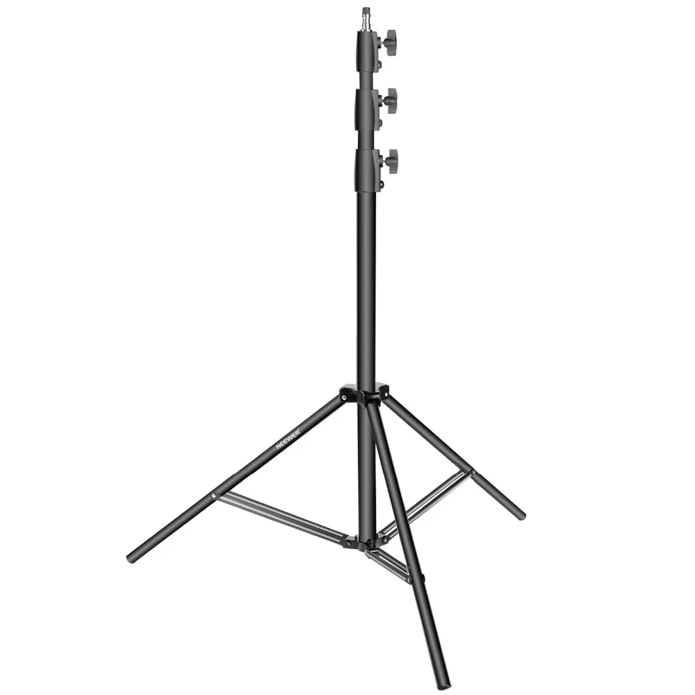 

Neewer Aluminum Alloy Light 42-118 inches/100-300 cm Light Stand Heavy Duty Support Stand for Photography/Softbox/Reflector