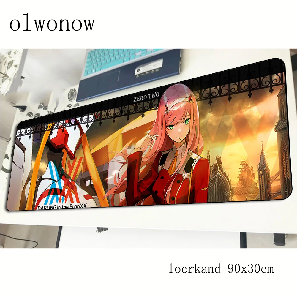 Коврик для мыши darling in the franxx 900x300x2 мм игровой коврик с HD рисунком геймеров крутой