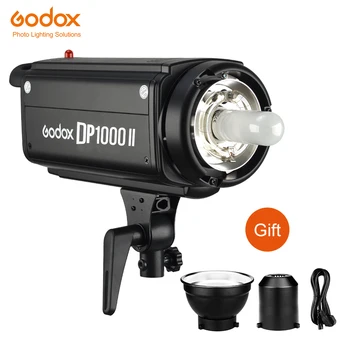

Godox DP1000II 1000W GN92 Built-in Godox 2.4G Wireless X System Studio Professional Flash for Offers Creative Shooting