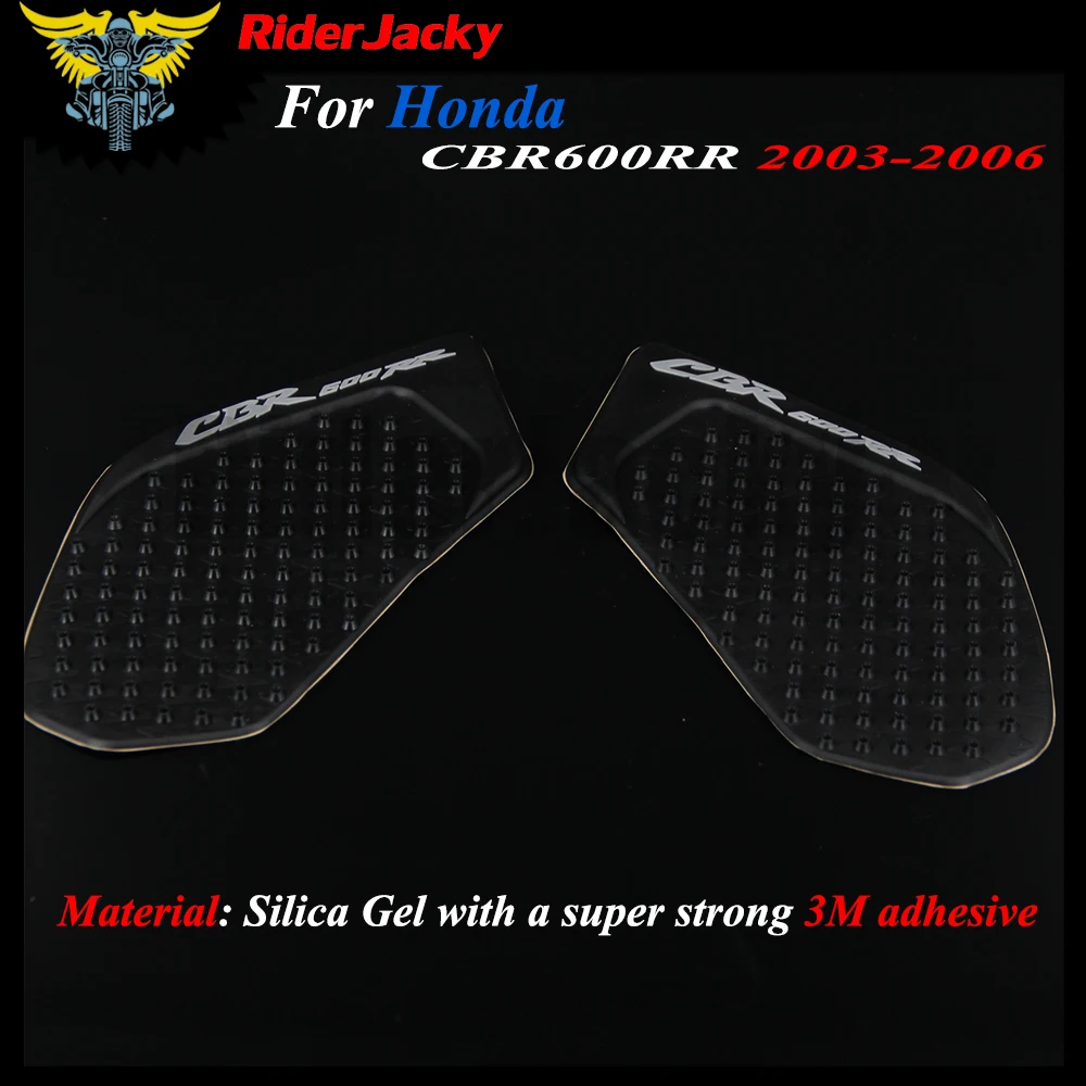 

For Honda CBR600RR 2003-2006 2004 2005 Motorcycle Anti slip Tank Pad 3M Side Gas Knee Grip Traction Pads Protector Stickers