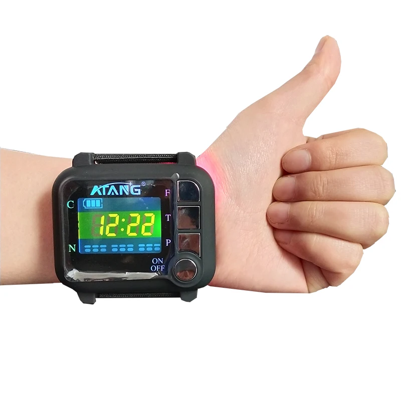 

Low Level Laser Therapy Watch Diabetes Blood Pressure Portable Equipment Wrist Type LLLT Therapy Watch