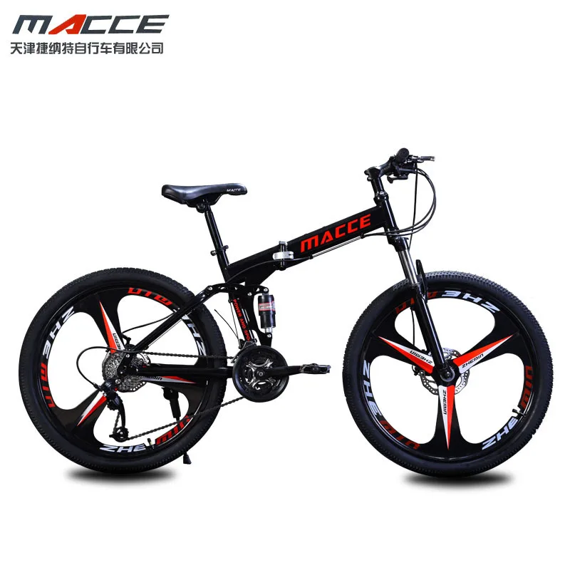 Bicycle Mountain Bike 26 inch 27 Speed folding dual disc brakes variable road bikes