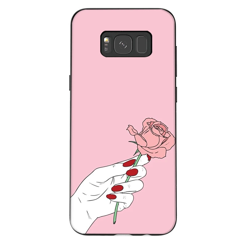Чехол для телефона из мягкого ТПУ samsung M10 M20 M30 M40 S6 S7 край S8 S9 S10 S10E Plus Note 8 9 10 Best сумка