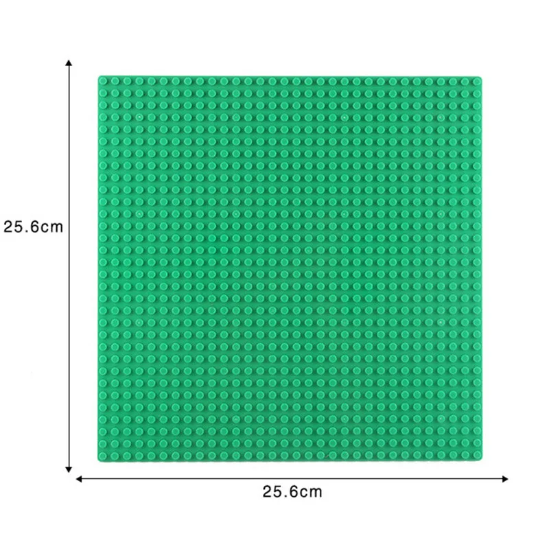 32*32 Dots Base Plate for Small Bricks Baseplate Board DIY City Building Blocks Sets Parts LegoINGLs Juguetes Toys for Children