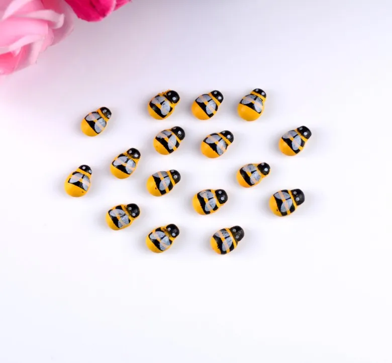 Наклейки в виде деревянных пчелы божьих коровок|craft toys|craft windmillcraft buttons |