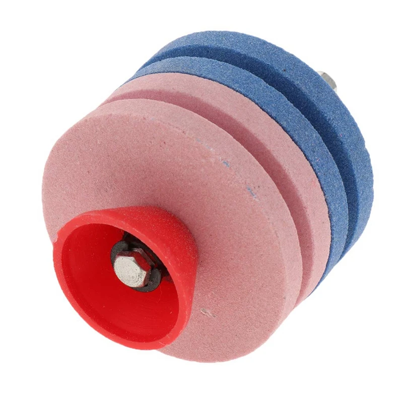 2Pcs 57Mm Lawn Mower Sharpener Faster Blade Sharpener Lawn Mower Universal Grinding Rotary Drill Cuts Lawnmower Blade Sharpene 2Pcs 57Mm Lawn Mower Sharpener Faster Blade Sharpener Lawn Mower Universal Grinding Rotary Drill Cuts Lawnmower Blade Sharpene