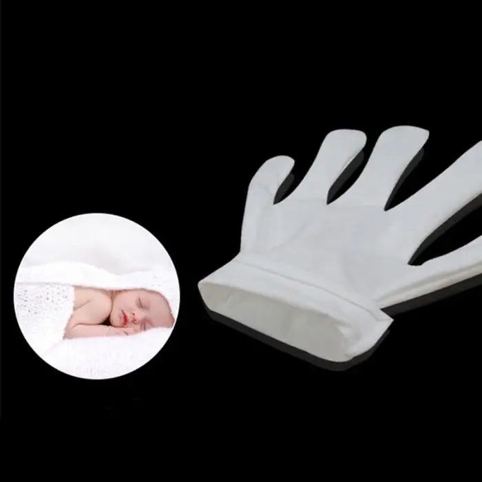 12 пар хлопок белые мягкие перчатки костюм ювелирные изделия обработка работы рук протектор P7Ding