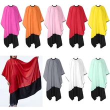 Парикмахерский фартук для волос накидка для парикмахерской стиль водонепроницаемый цвет Парикмахерская Ткань