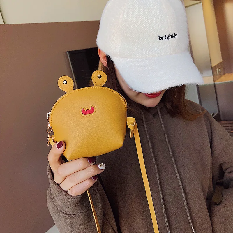 

women bag Crab single shoulder bag cross-body bag mini bag cute cartoon change purse for baby boy and girl