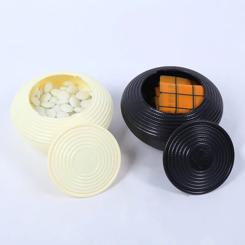

Hot-selling Plastic Box Cloud New Yunzi Go Chess Casual Puzzle Chess Game Go Glass Chess Pieces