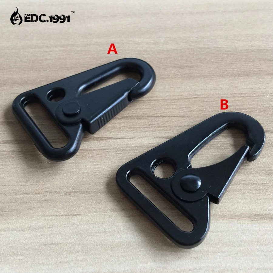 50 шт. пружинные зажимы для винтовки 1 дюйм|attachment styles|hk slingbuckles metal |