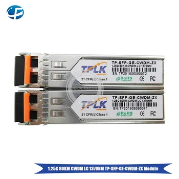 

2PCS/lot Transiceiver SFP Module 1.25G 80KM CWDM LC 1370NM CWDM SFP LC/SC Connector DDM 1.25G 80KM CWDM LC 1370NM