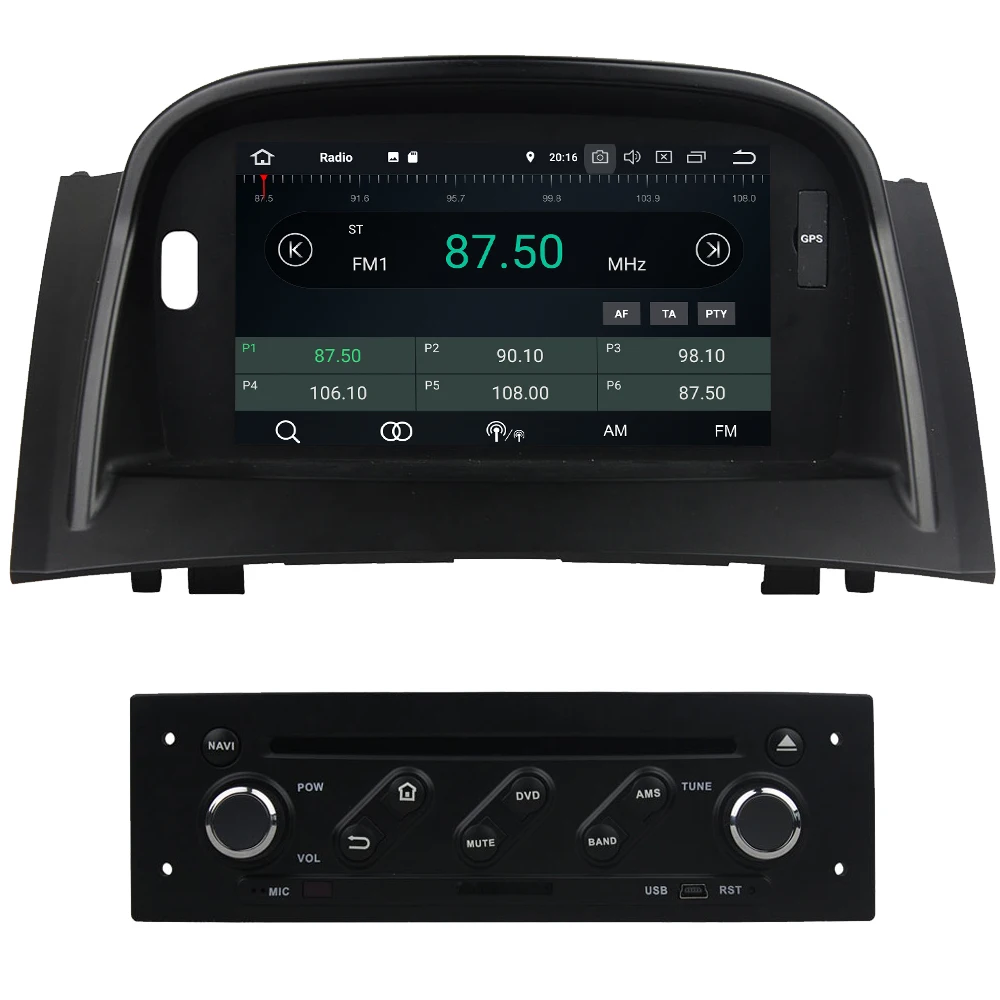 Top KLYDE Octa Core 4G Android 8.0 7.1 4GB RAM 32GB ROM Car DVD Player Radio GPS For Renault Megane II 2004 2005 2006 2007 2008 2009 2