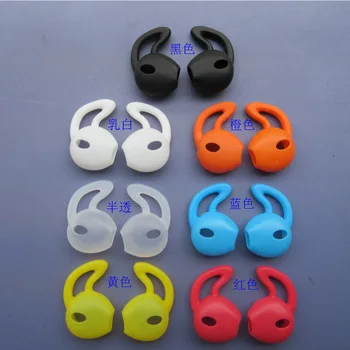 

Promotions 500pcs Silicone Ear pads buds Tips In-Ear Headset Earbuds eartips Earplugs For i8 phone 5s 6s earphone Earpods