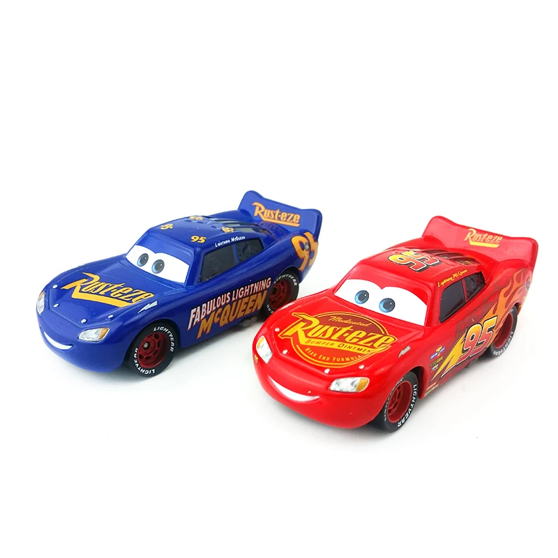 Disney Pixar Cars Fabulous Lightning Mcqueen & McQueen Metal Diecast
