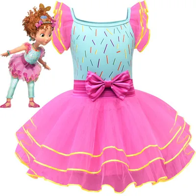 

2019 Birthday Girl Lol Party Dress Toddler Baby Lol Dress Halloween Carnival Lol Dolls Costume Summer Kids Fancy Nancy Dress