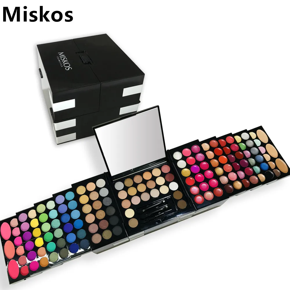 148 Color Makeup Set Eyeshadow Concealer Contour Blush Lip Gloss Palette Box Makeup Kit Maquiagem Profissional Completa