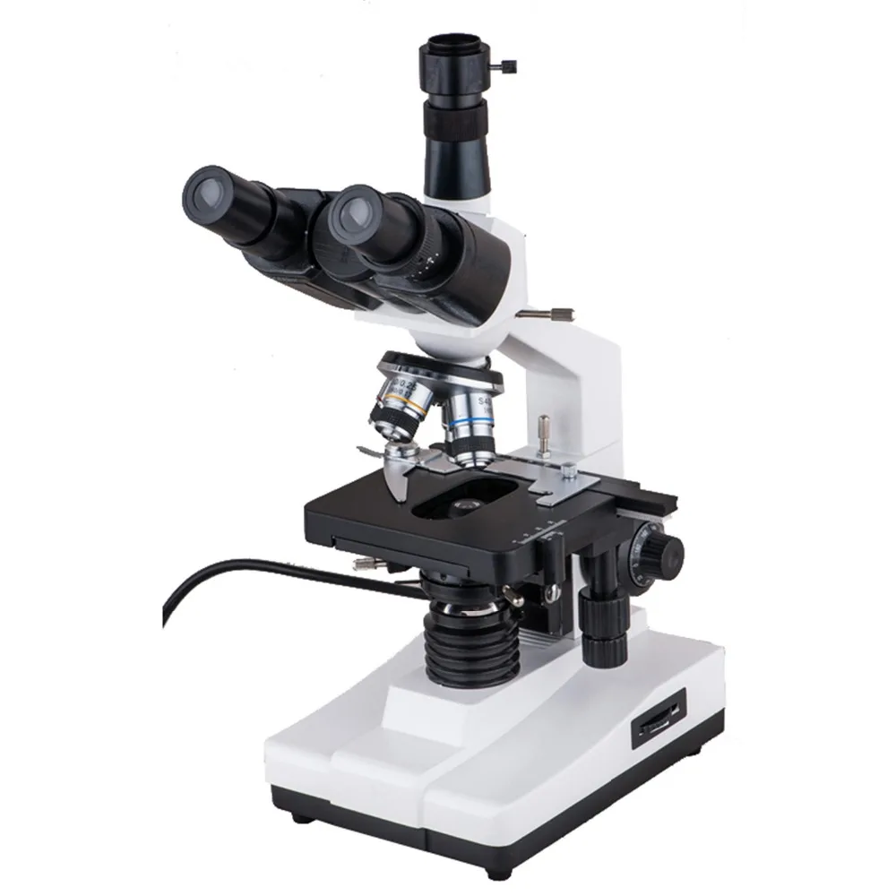 

AMDSP XP203 40X-1600X Trinocular Biological Microscope Educational Science Lab School Student Kids Children