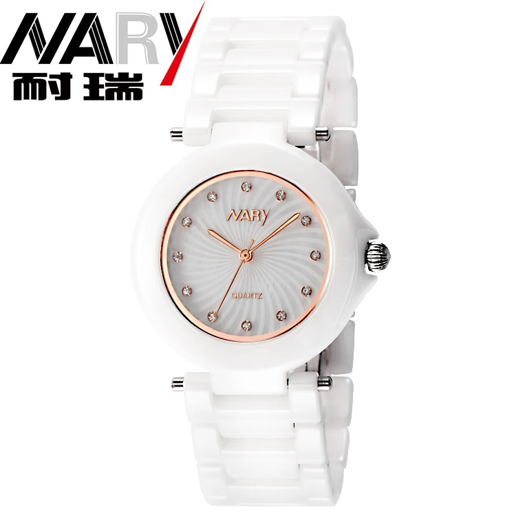 2016 Watch Women NARY Famous Luxury ceramic Watches fashion Quartz Watches relogio feminino Clock Women Ceramic