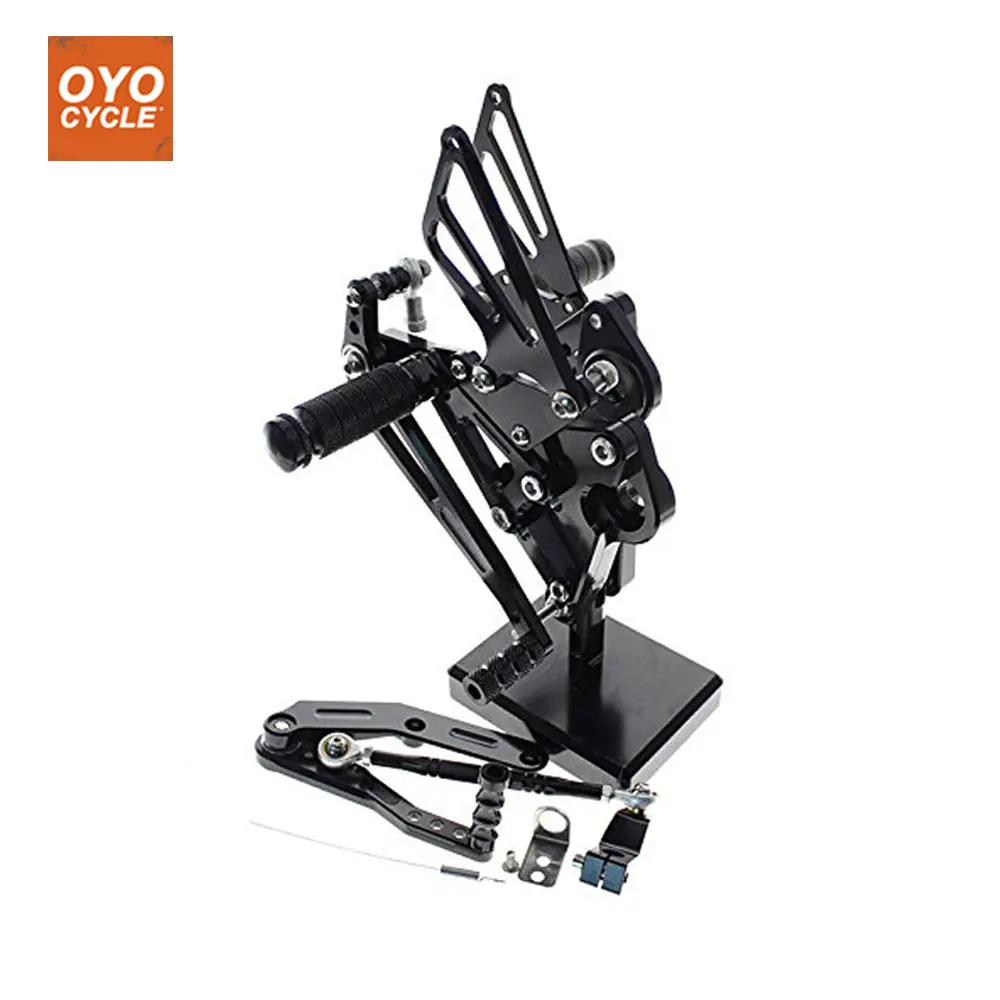 

CNC Adjustable Rearsets Foot Rest Foot Pegs Foot Rests For Yamaha MT09-FZ-09 2013 - 2018 XSR900 XSR 900 2016 2017