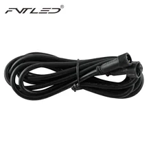 2PIN IP67 Водонепроницаемый 2 м кабель-удлинитель светодиодный свет Мощность шнур 2 метра мужского и женского пола инструменты для наращивания волос один Цвет светодиодный свет