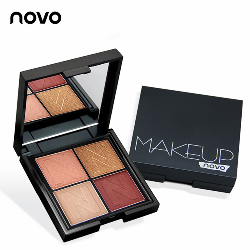 

2017 Brand Cosmetic Makeup Glitter Shimmer Matte Naked Palette Make Up Earth 4 Colors Eyeshadow Palette Nudes Matte Eye Shadow