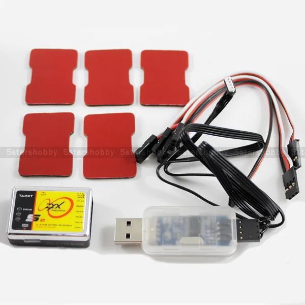 Tarot ZYX-S2 Flybarless 3-Axis Gyro System ZYX-S V2 ZYX23 For Trex 450 500 550 600 700 FBL RC Helicopter Tarot ZYX-S2 Flybarless 3-Axis Gyro System ZYX-S V2 ZYX23 For Trex 450 500 550 600 700 FBL RC Helicopter