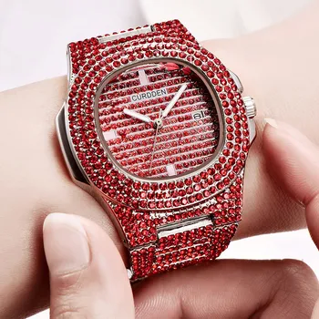 

Brand Luxury women Dress Watch Rhinestone Ceramic Crystal Quartz ladies women Wrist watches Dress watch gifts Wrist Party