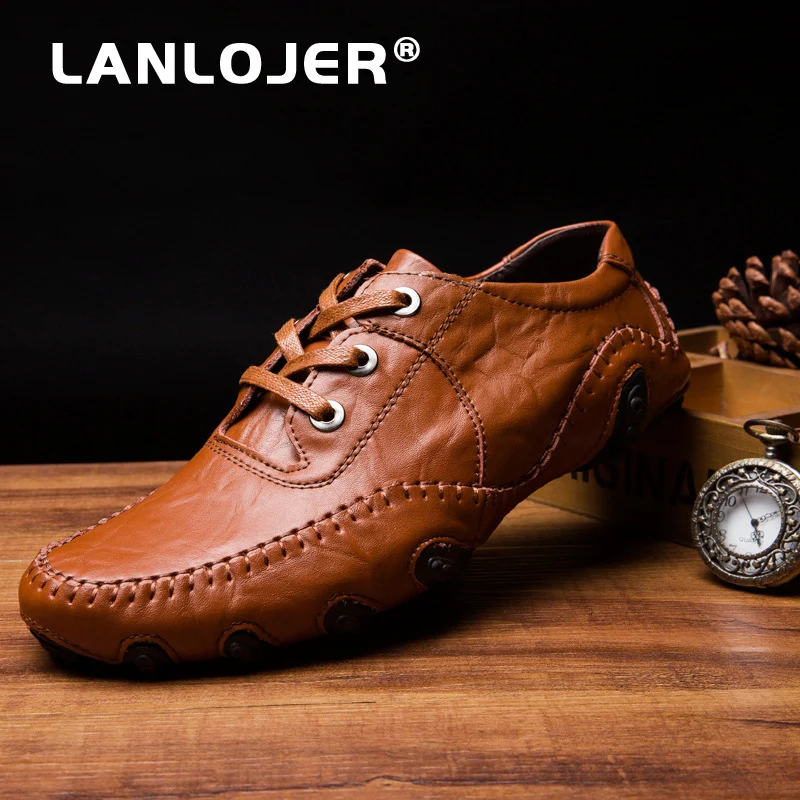 

italian mens genuine leather dress shoes 2018 wedding cie shoes men loafers formal comfortable business shoes