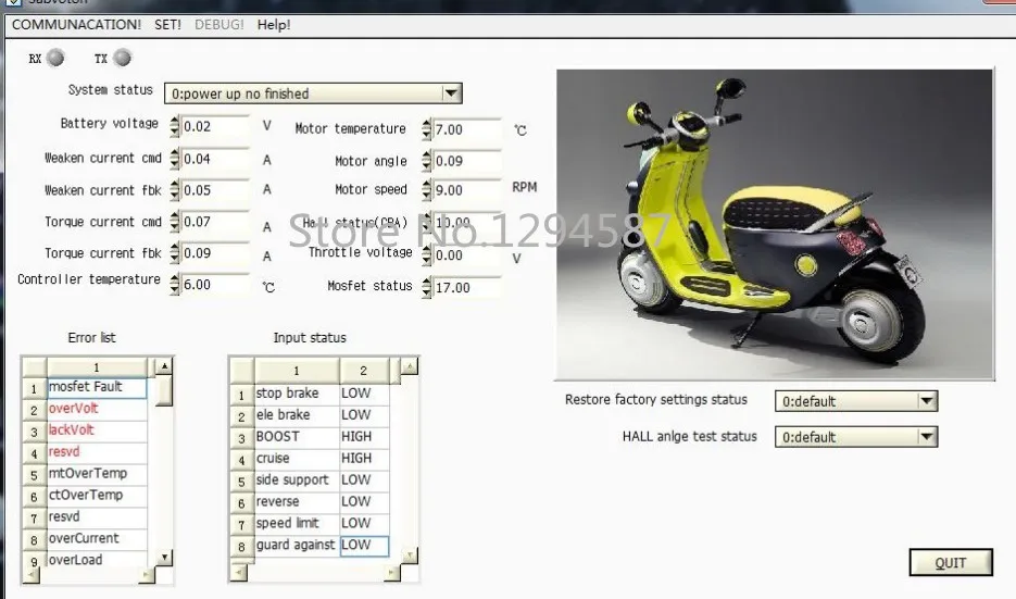 Clearance Bluetooth Program Sabvoton Ebike 36v- 72v 200A electric bike sine wave controller 4 Clearance Bluetooth Program Sabvoton Ebike 36v- 72v 200A electric bike sine wave controller 4