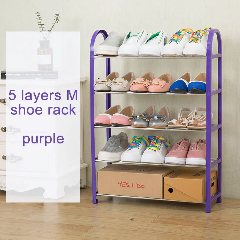 Современная модная домашняя обувь Органайзер простой шкафчик для обуви шкаф для обуви сборка Складная Мебель многоцелевой стеллаж для обуви