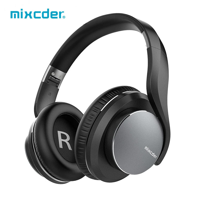 

Mixcder Shareme5 Bluetooth Headphone With Mic Upgrade Aeronautical Metal Wireless Headphones Headset for Smart Phone TV
