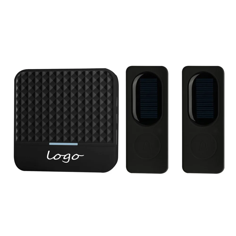 

Wireless Doorbell Alert System Solar Powered 300M Range 52 Chimes IP64 Waterproof Home Door Bell with Night Light