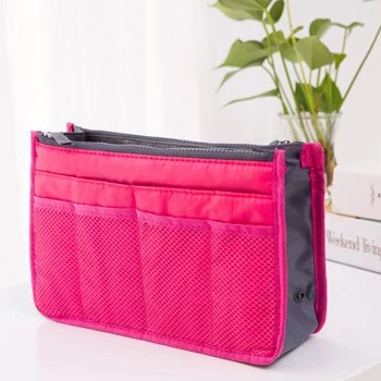 Luluhut сумка для хранения, портативная косметичка для хранения, Большая вместительная косметическая сумка-Органайзер, водонепроницаемая дорожная сумка для мытья - Цвет: rose red