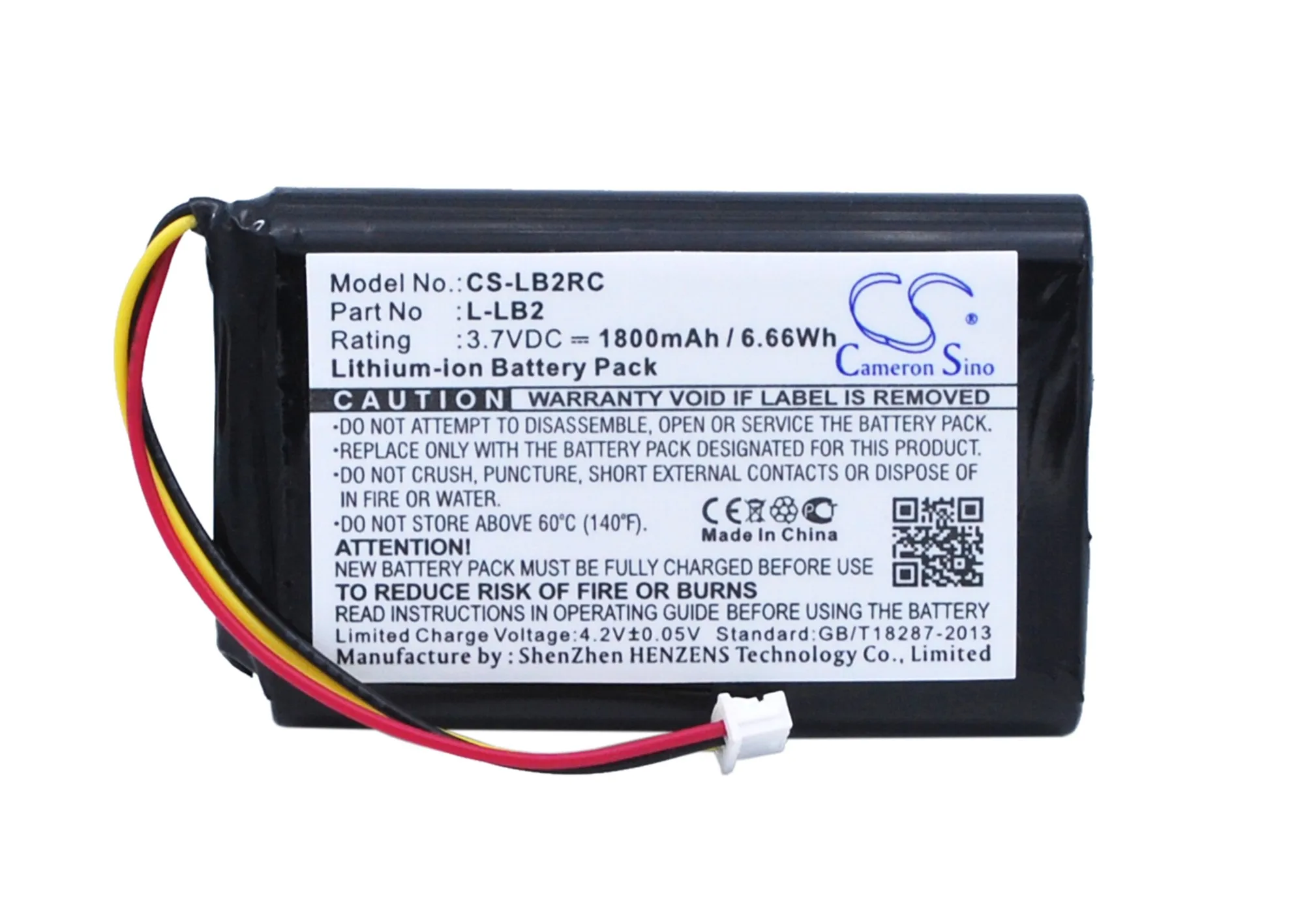 

Cameron Sino 1800mAh Battery 190247-1000, L-LB2 for Logitech M-RAG97, MX1000 cordless mouse