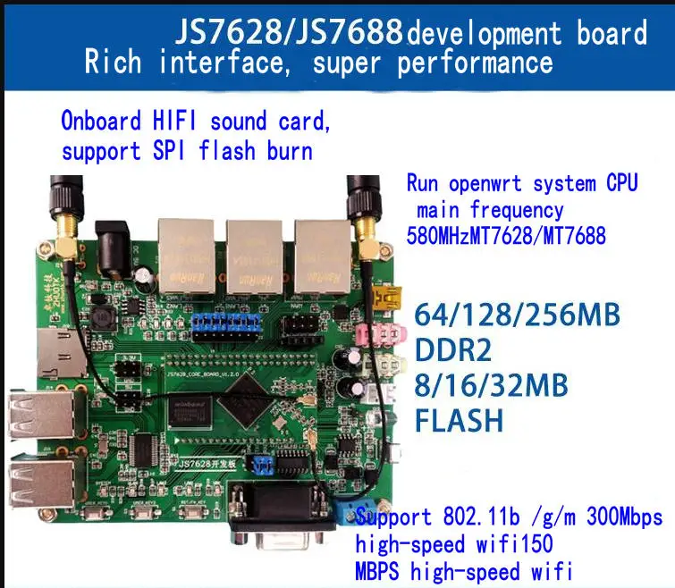 

Openwrt Development Board Router MT7628/7688 Module Wifi Camera Super MT7620