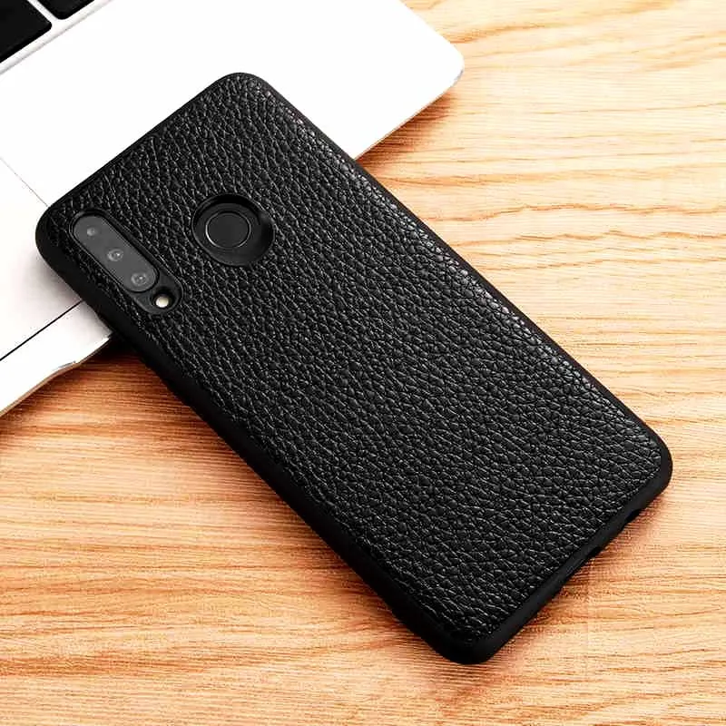 

Genuine Leather Case For Huawei P30 Lite Back Case Cover Anti Knock Full Protector For Huawei P30 Lite Case Phone Shell