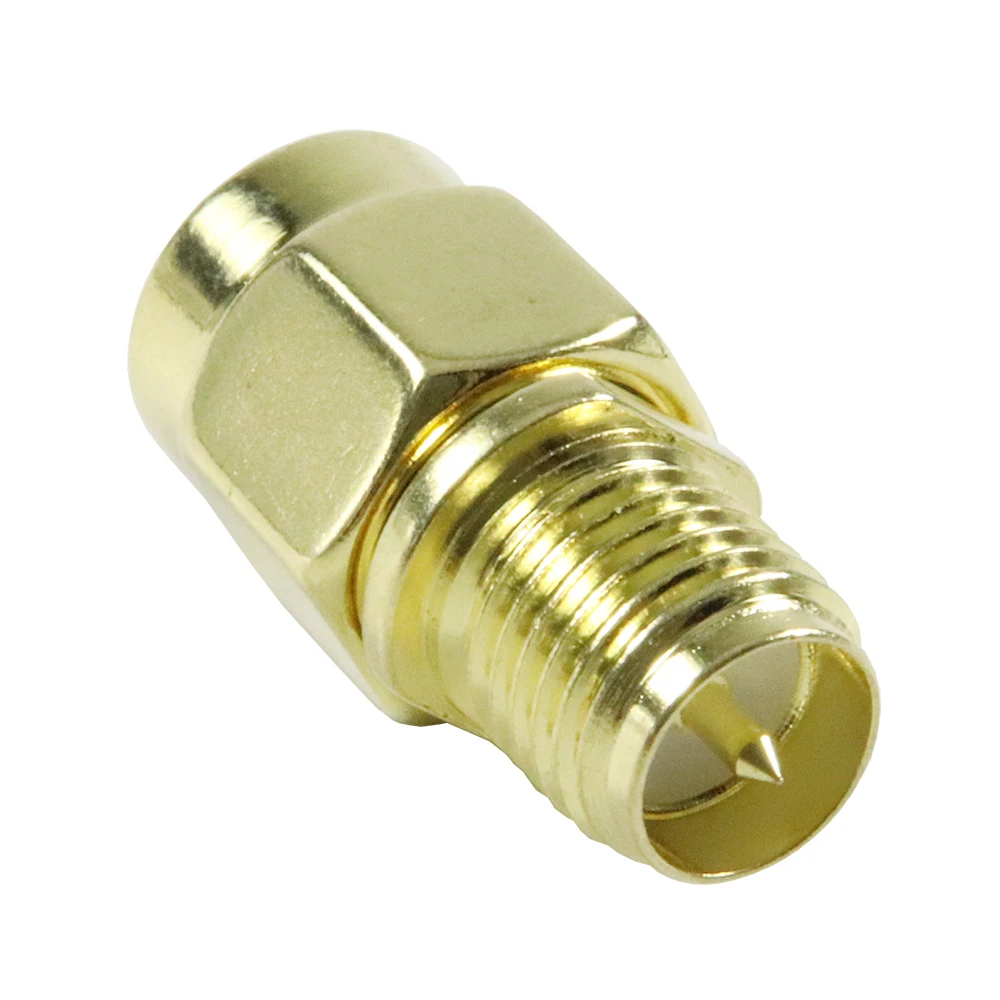 10pcs/lot SMA Male Plug to RP SMA Female (male pin) Plug RF Coaxial