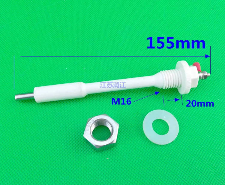 1 pces m16 316 caldeira eletrodo de alta temperatura nível de água líquido eletrodo sensor de nível líquido do tanque água sensor de nível de água