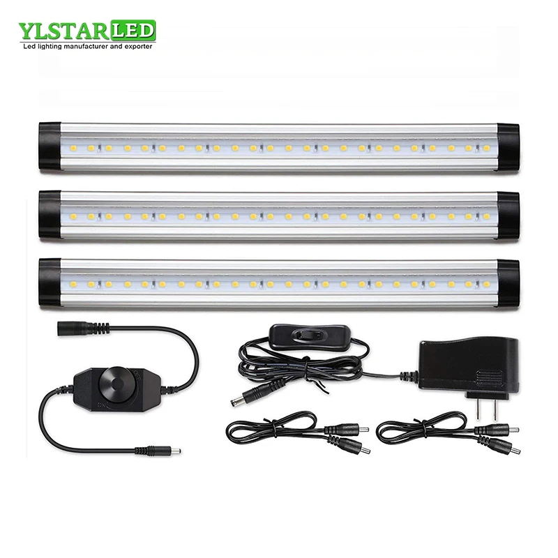  YLSTAR Free shipping 3pcs/set 30CM SMD3528 LED Cabinet Light Adjustable closet Light LED Hard Rigid - 32963499664