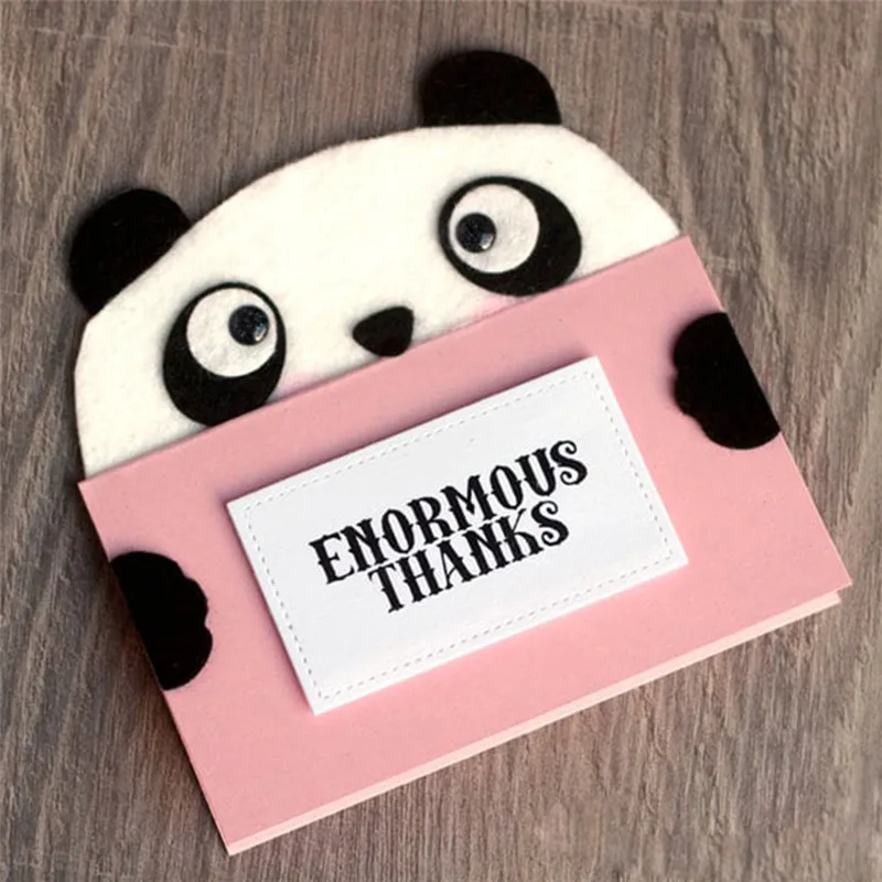 

YaMinSanNiO Bear Ear Metal Cutting Dies Scrapbooking New Animal Stencil Craft for DIY Card Making Decorative New 2019 Arrival