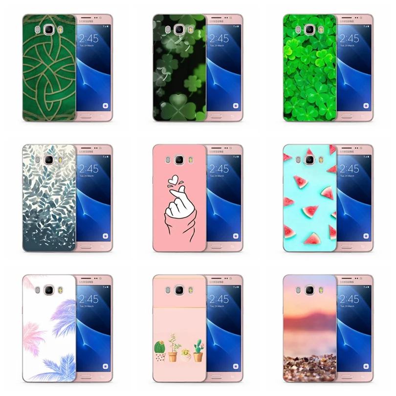 Роскошный чехол из ТПУ для Samsung Galaxy A3 A5 2016 2017 prime J1 J2 J3 J5 J7 цветной мягкий крутой