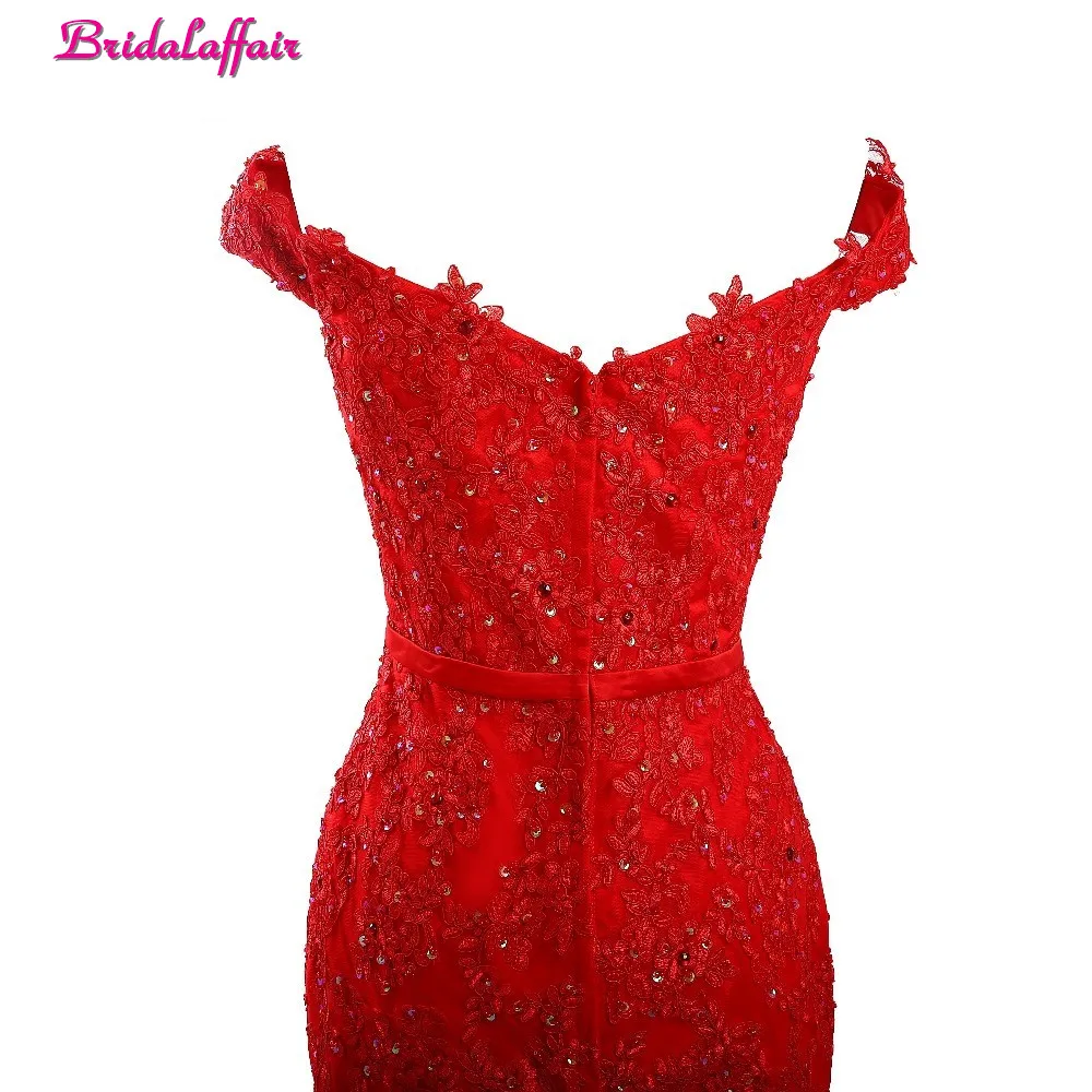 Robe De Soiree длинное вечернее платье Русалочки с вырезом лодочкой Новое Элегантное платье vestido rojo труба формальное красное платье с шлейфом выпускное платье