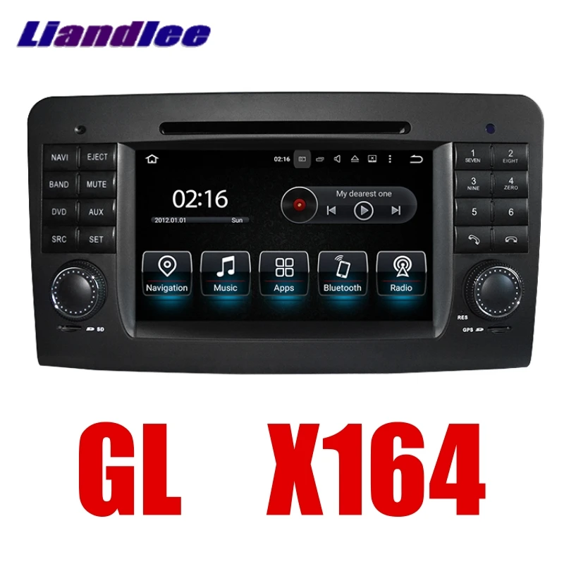 Liandlee Car Multimedia Player NAVI For Mercedes Benz M GL Class X164 2005~2012 Car Touch Screen Radio DVD Stereo GPS Navigation 1
