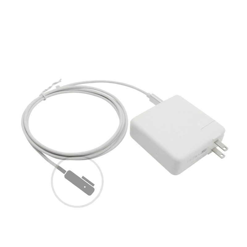 87 Вт USB-C адаптер питания с 1,8 м тип-c зарядкой и USB-C к MacSafe 1 кабель Шнур для 45 Вт 60 Вт 85 Вт Macbook