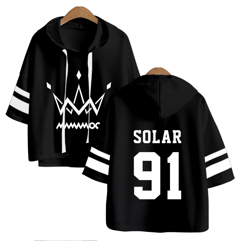 

MAMAMOO kpop hoodies Riverdale Short Sleeve harajuku Fashion hoodies Women Cool Spring/Summer kpop Clothes Hip Hop clothes
