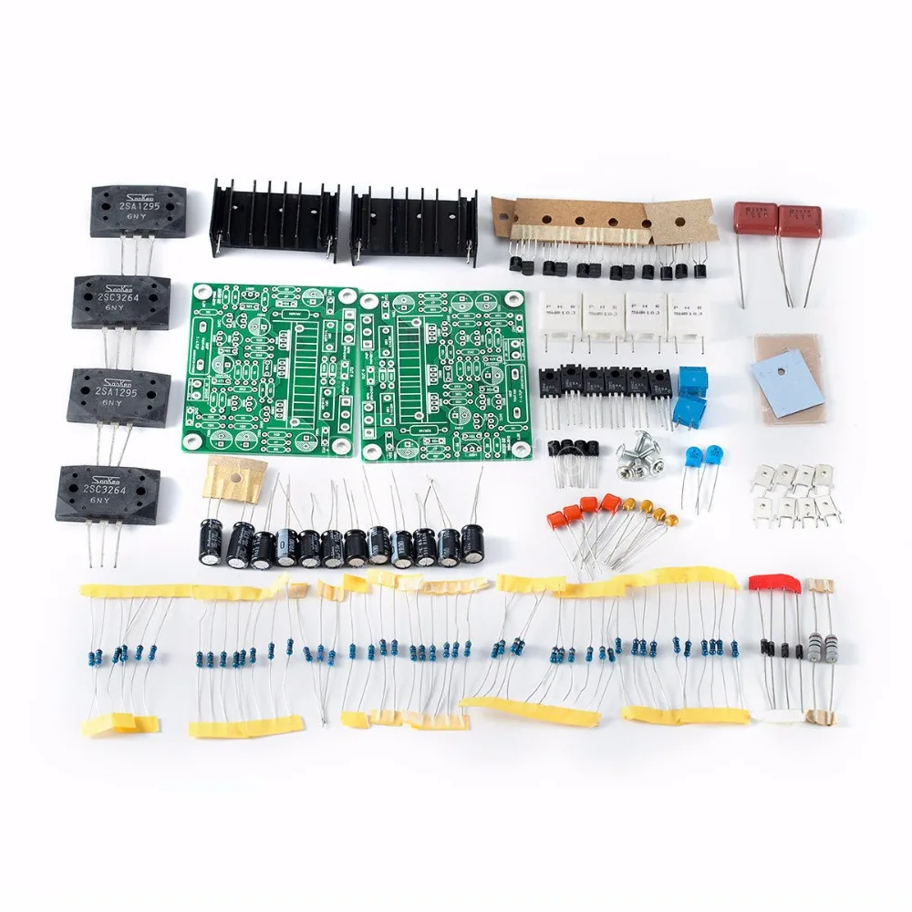 Duk Audio Stereo MX50 SE 2 канальный усилитель мощности DIY Kit & assembly Board|Усилители мощности| |