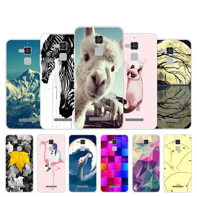

Fashion Case For ASUS Zenfone 3 Max ZC520TL Geometry Design Soft Silicon TPU Phone Cover 5.2" For ASUS Zenfone3Max ZC 520TL
