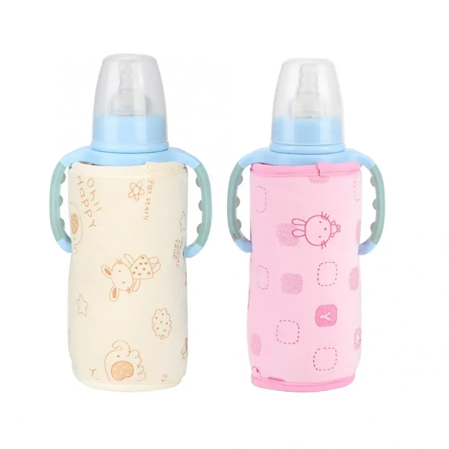 

Portable USB Milk Water Warmer Infant Feeding Bottle For Feed Newborn Travel Stroller Insulated Bag Baby Nursing Bottle Heater