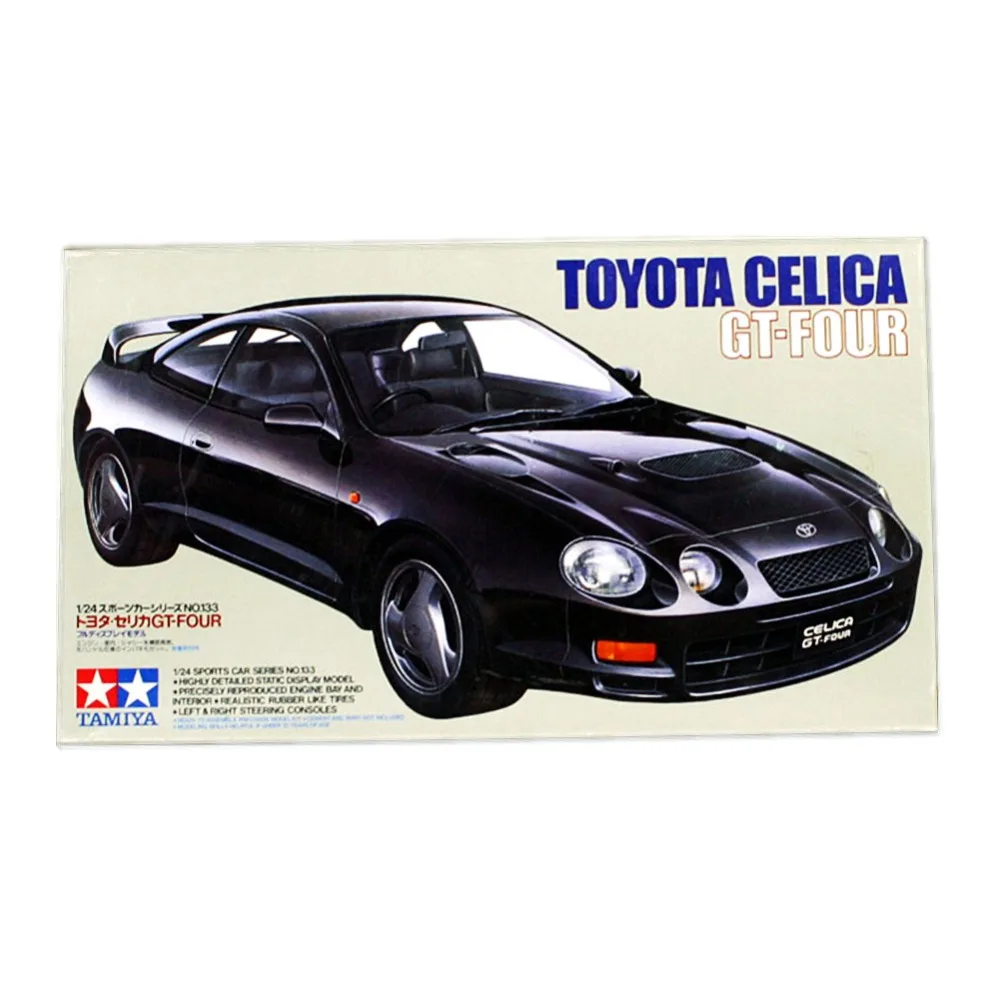 OHS Tamiya 24133 1/24 Celica GT-Four Scale сборка модели автомобиля строительные комплекты G